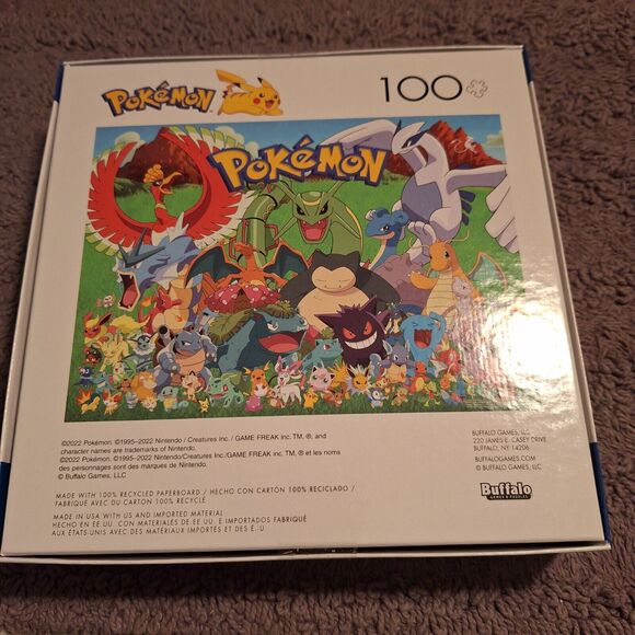 Buffalo Games Pokémon Pikachu & more 100 Piece Jigsaw Puzzle NEW - Picture 4 of 7